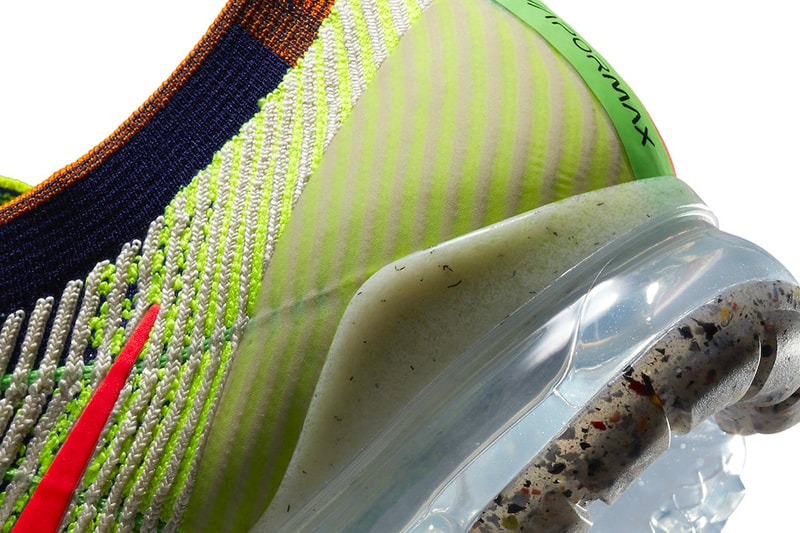 Nike Air VaporMax "Exeter Edition" Release Info sneakers kicks footwear swoosh flyknit orange lime volt dh1307-200 Exeter New Hampshire