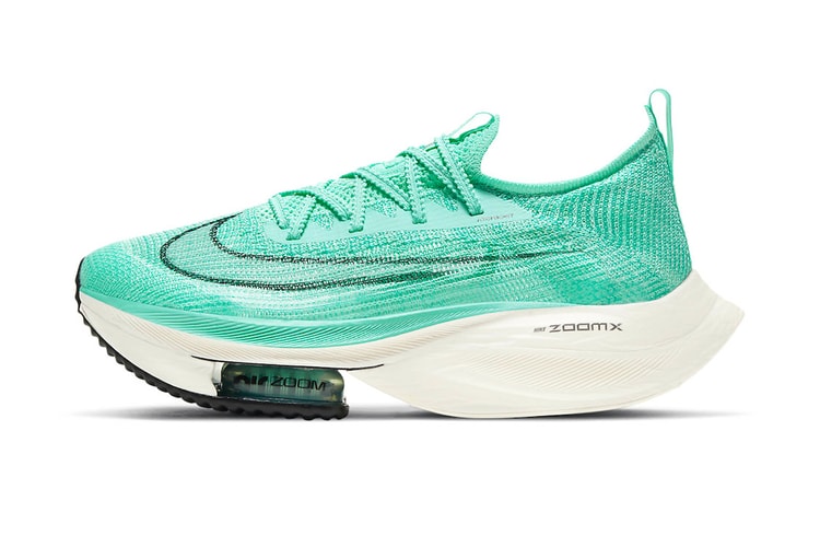 Nike Drops a New Air Zoom Alphafly NEXT% in Mint Green