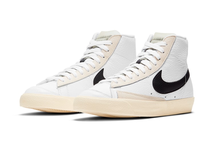 Nike Blazer Mid '77 Gets Outfitted With a Clean "Barcode" Theme