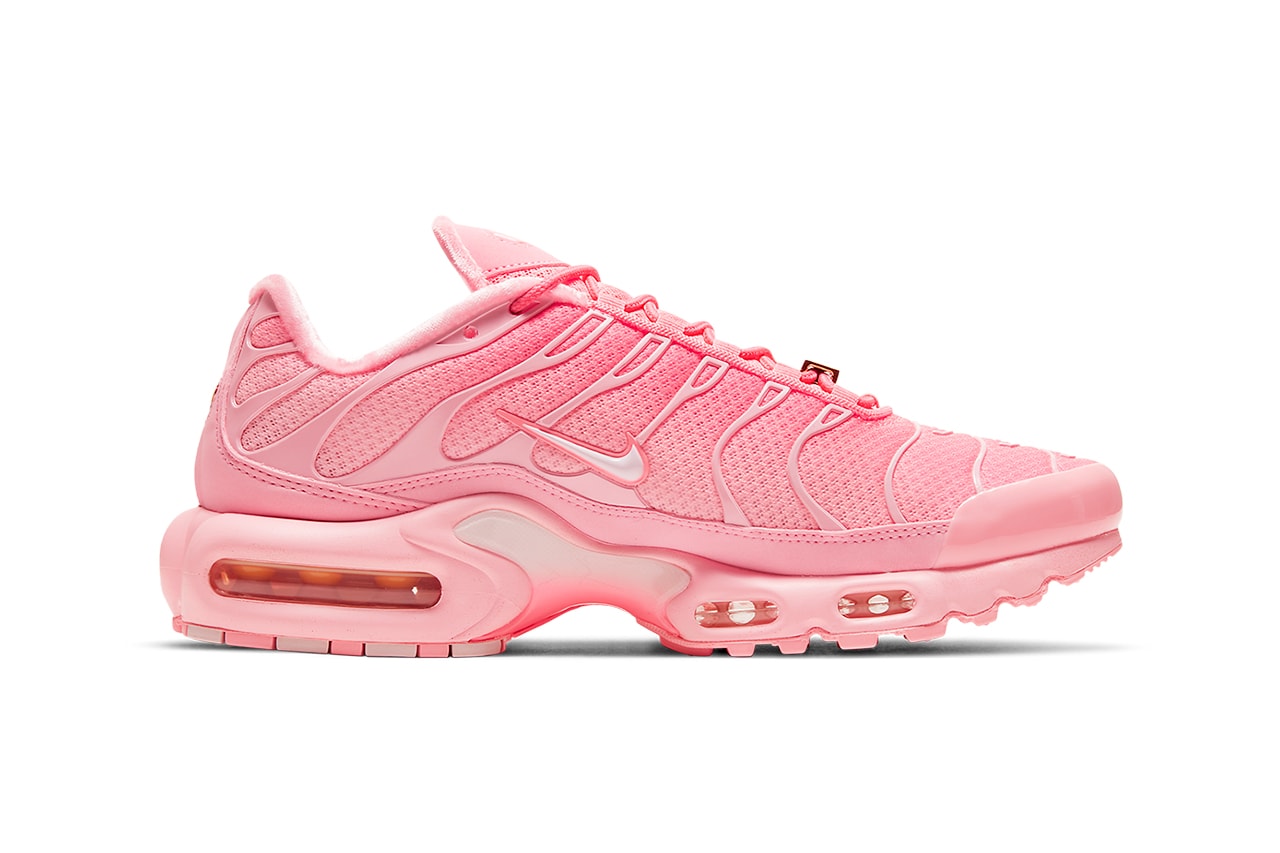 nike atlanta air max plus vapormax plus tpu lace cage pink gold mystic green black sneaker footwear trainers running upcoming city special air max 90 95 97 release info 
