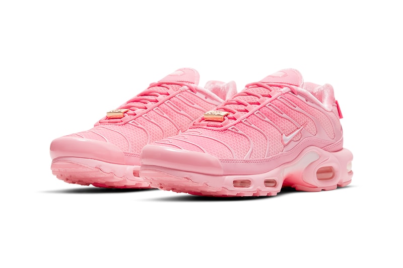 nike atlanta air max plus vapormax plus tpu lace cage pink gold mystic green black sneaker footwear trainers running upcoming city special air max 90 95 97 release info 