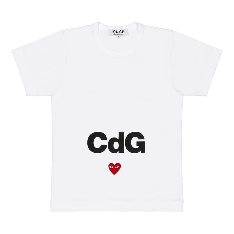 Nike x COMME des GARÇONS PLAY Collaboration items ginza drop dover street market february 19 2021 hoodie tee shirt together capsule swoosh heart logo Filip Pągowski