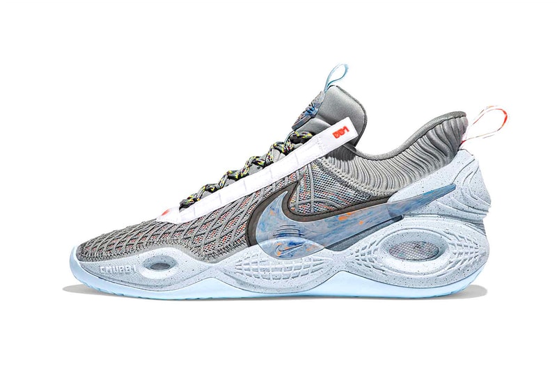 nike move to zero sustainable basketball sneaker green glow amalgam space hippie details recycled materials plastic buy cop purchase