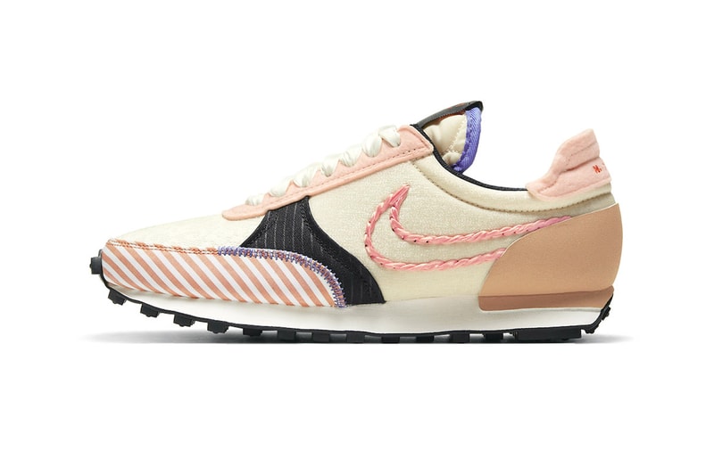 nike daybreak type crimson tint apricot agate dd8506 881 womenswear streetwear shoes sneakers trainers runners kicks footwear spring summer 2021 ss21 collection