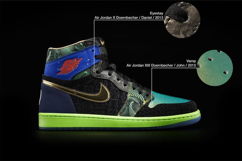 Nike Doernbecher Freestyle Air Jordan 1 Retro High OG What The Official Look Release Info Buy Price 