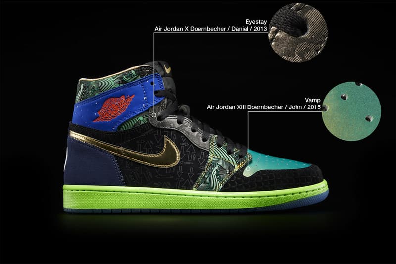 Nike Doernbecher Freestyle Air Jordan 1 Retro High OG What The Official Look Release Info Buy Price