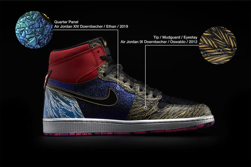 Nike Doernbecher Freestyle Air Jordan 1 Retro High OG What The Official Look Release Info Buy Price