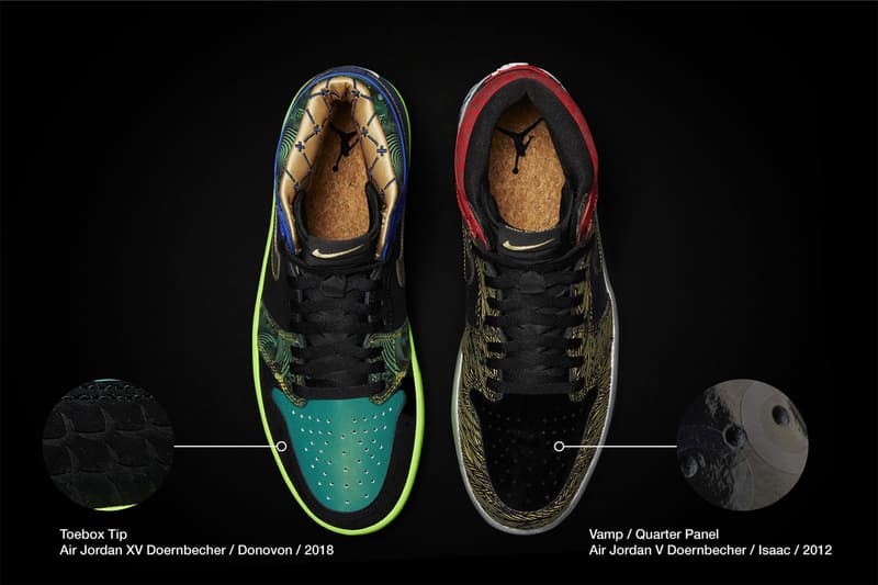 Nike Doernbecher Freestyle Air Jordan 1 Retro High OG What The Official Look Release Info Buy Price