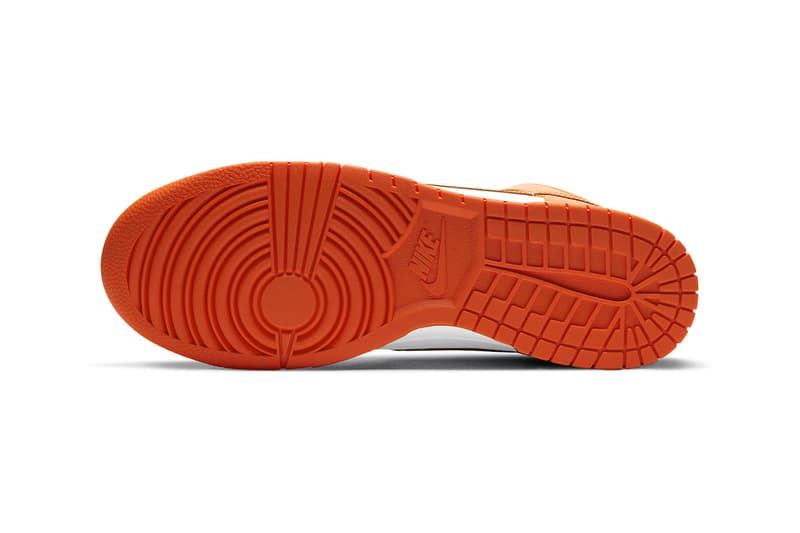 Nike Dunk High 2021 Syracuse Official Look Release Info DD1399-101 Buy Price Blaze