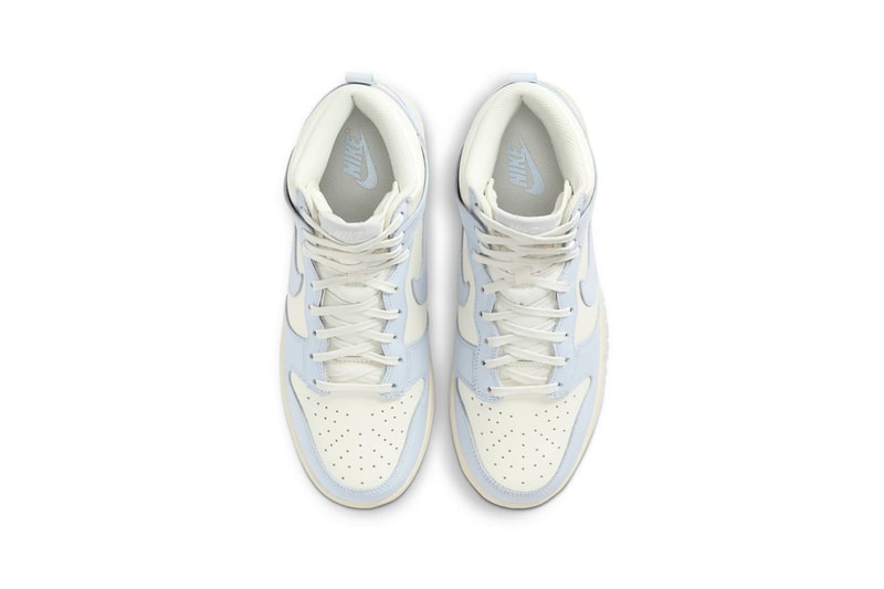 Nike Dunk High "Football Grey" Release Information Drop Date Closer Look Footwear Sneakers Basketball OG Shoe Swoosh Women's Sizing DD1869-102 Hoops Premium Leather