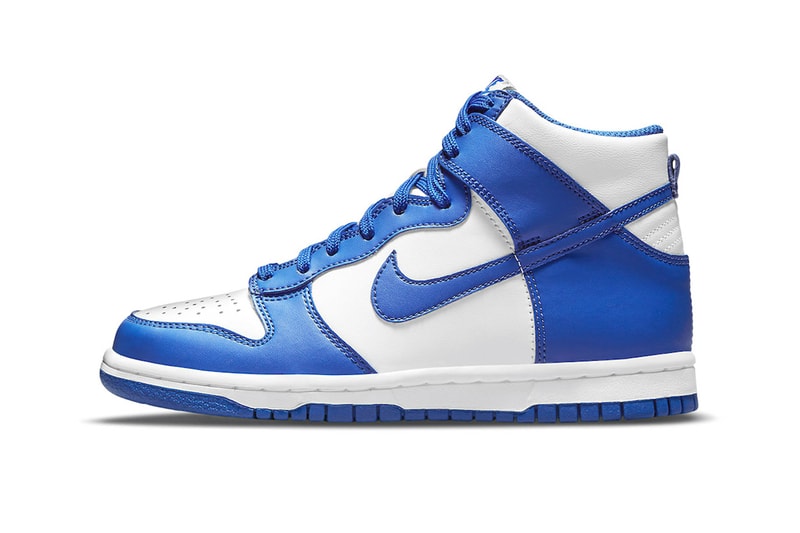 Nike Dunk High Game Royal Release Info DD1399-102 Buy Price Date White Total Orange