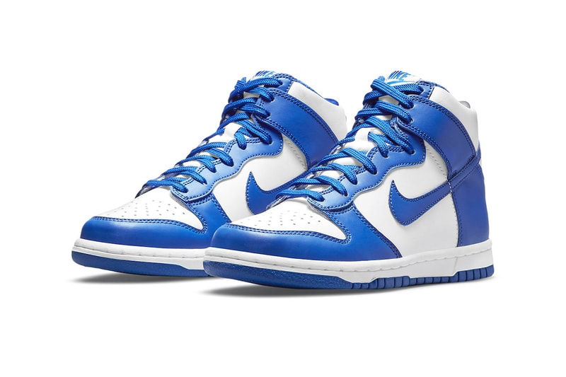 Nike Dunk High Game Royal Release Info DD1399-102 Buy Price Date White Total Orange