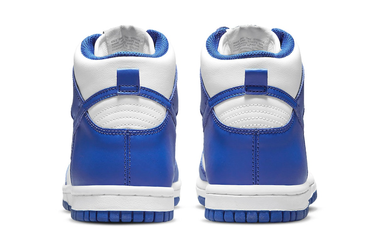 Nike Dunk High Game Royal Release Info DD1399-102 Buy Price Date White Total Orange