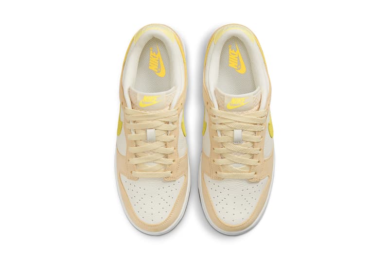 nike dunk low lemon drop womens DJ6902 700 sail opti yellow zitron release info date store list buying guide photos 