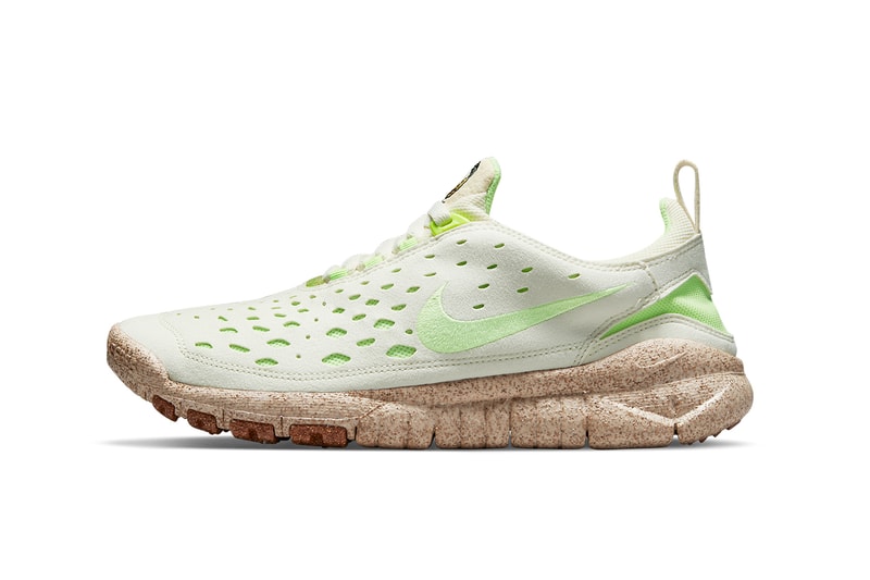 nike free run trail pineapple coconut milk lime glow metallic gold CZ9079 100 release date info store list buying guide photos 