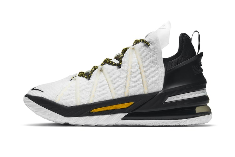 The Nike LeBron 18 "Home" Helps LeBron James Celebrate Place With Lakers