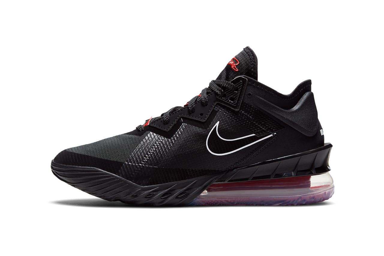 Nike LeBron 18 "Black/Red" Release Date & Info | Hypebeast