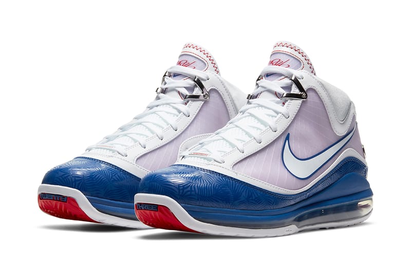 lebron 7 baseball blue release date