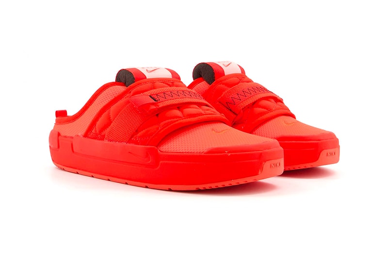 nike team orange offline mule indoor sneaker footwear slipper comfortable swoosh bright covid coronavirus lockdown