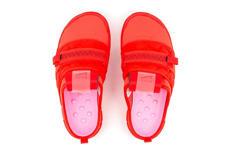 nike team orange offline mule indoor sneaker footwear slipper comfortable swoosh bright covid coronavirus lockdown