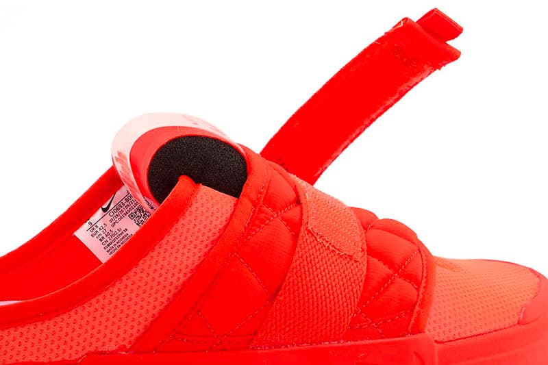 nike team orange offline mule indoor sneaker footwear slipper comfortable swoosh bright covid coronavirus lockdown