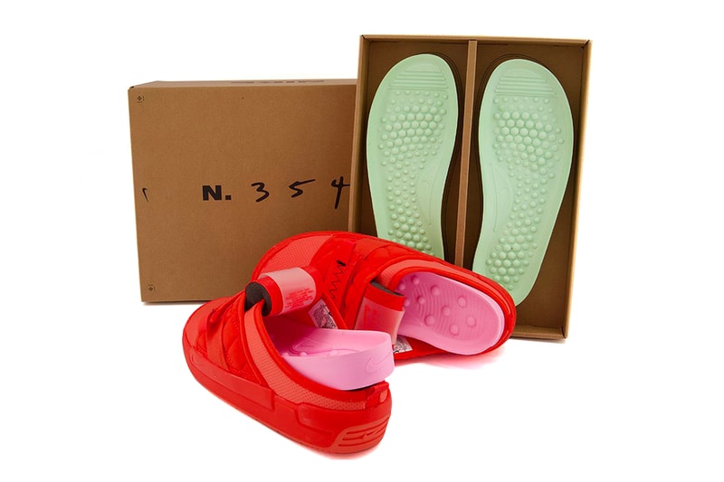 nike team orange offline mule indoor sneaker footwear slipper comfortable swoosh bright covid coronavirus lockdown