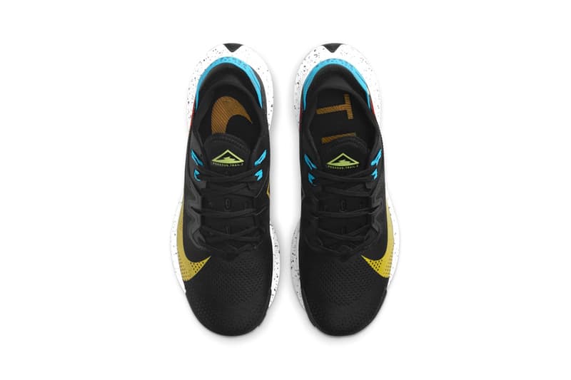 nike running pegasus trail 2 dark sulphur black Chile red off noir release information