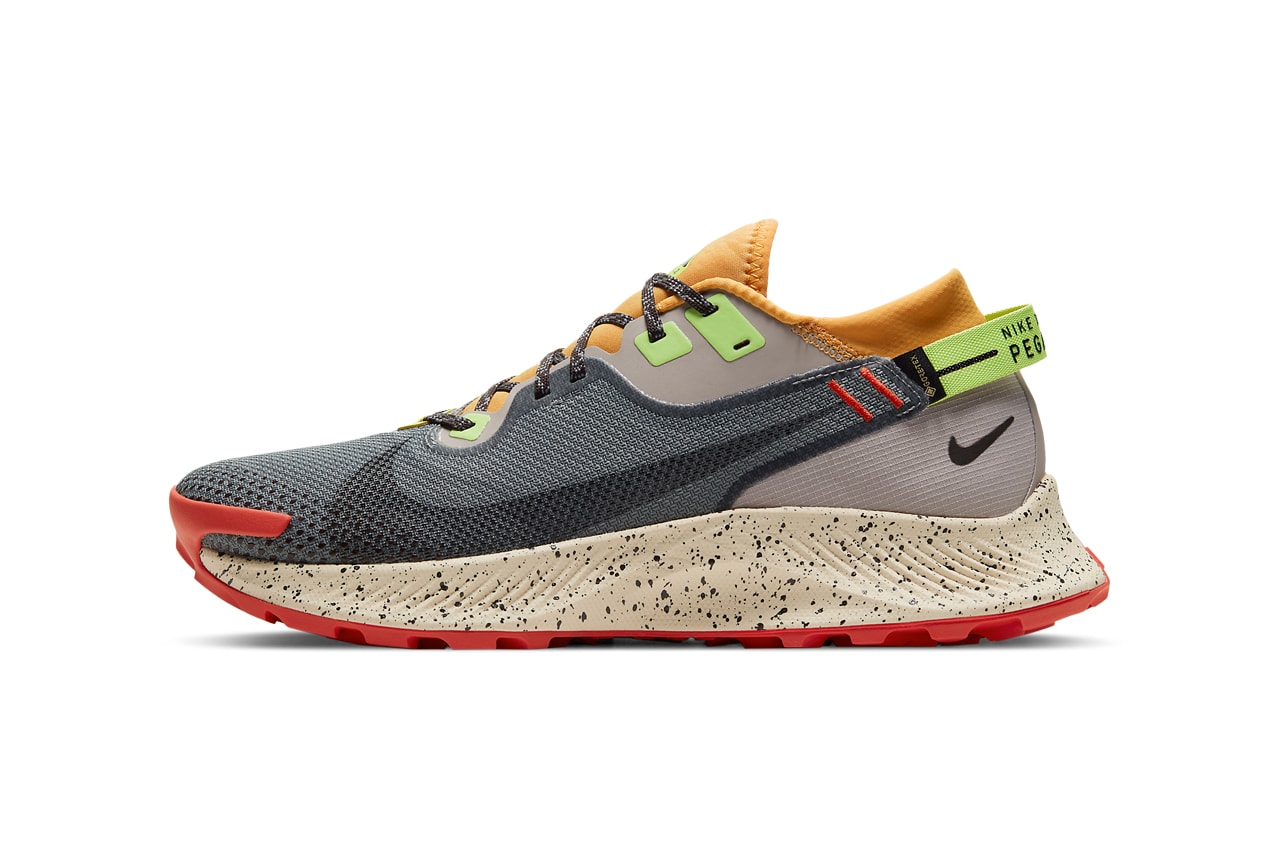 nike running pegasus trail 2 gore tex CU2016 002  smoke grey college tan green black red official release date info photos price store list buying guide
