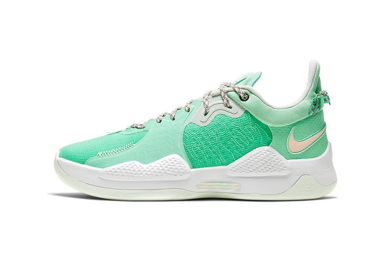 nike pg 5 play for the future CW3146 300 release date info photos price store list buying guide paul george basketball hoops la clippers 