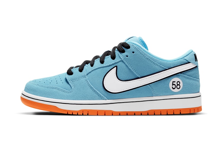 Nike SB Dunk Low "Gulf" Pays Homage to the Legendary Porsche 917 Gulf