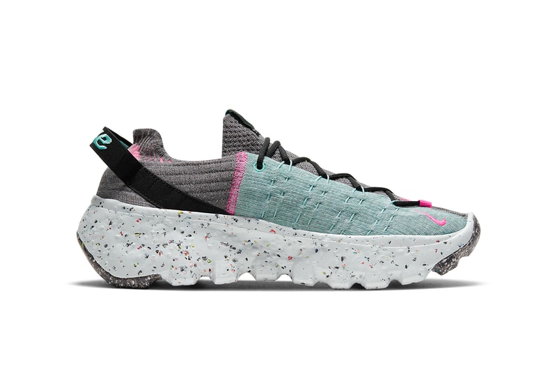 nike space hippie 04 smoke grey black pink blast CZ6398 003 release info date store list buying guide photos 