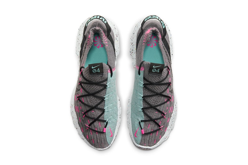 nike space hippie 04 smoke grey black pink blast CZ6398 003 release info date store list buying guide photos 
