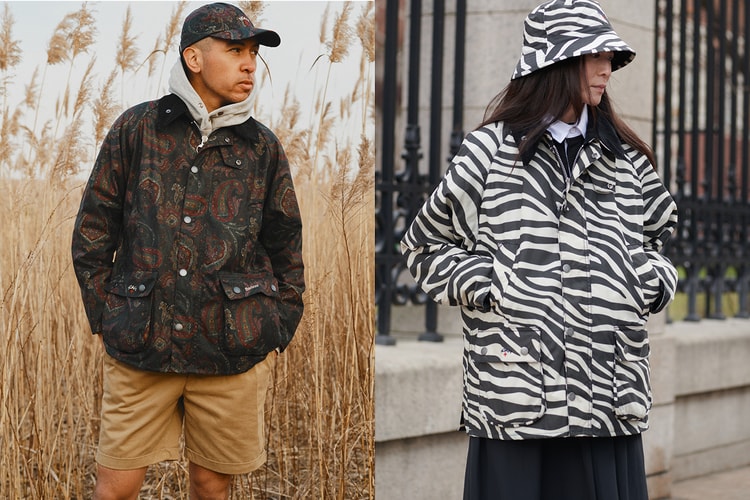 NOAH and Barbour Reunite for Printed SS21 Collaboration