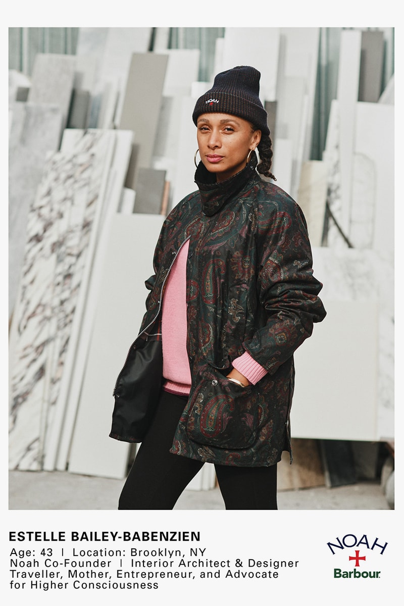 noah barbour spring summer 2021 wax jacket release information details brendon babenzien paisley zebra print