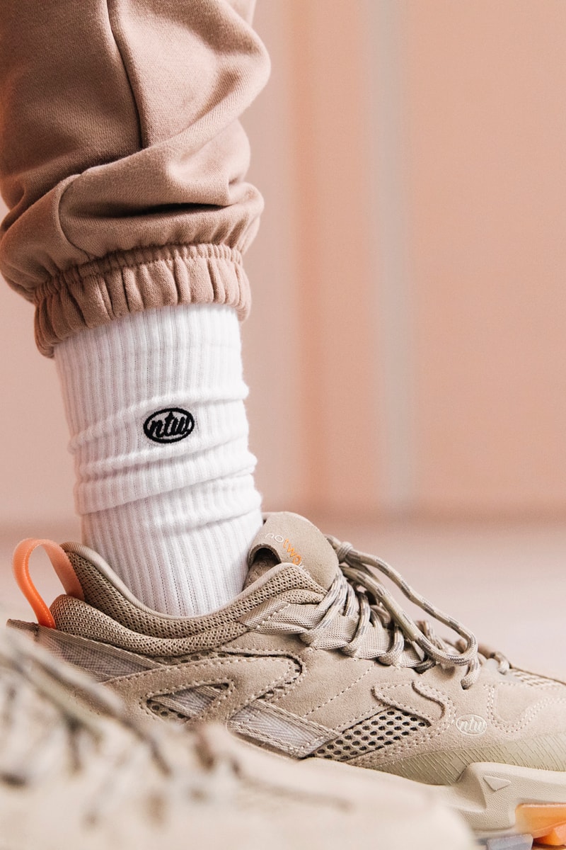 Notwoways Subsolar Sneakers Chunky Lace Up Mens 11 Moonbeam Suede Trainer Emerging Sneaker Brand notwoways Reveals subsolar | Hypebeast main image 3