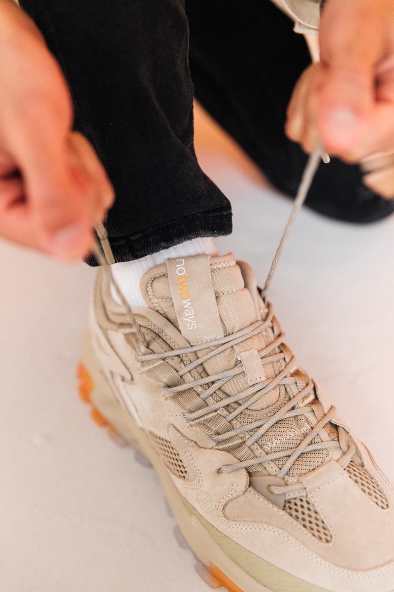 Notwoways Subsolar Sneakers Chunky Lace Up Mens 11 Moonbeam Suede Trainer Emerging Sneaker Brand notwoways Reveals subsolar | Hypebeast main image 2