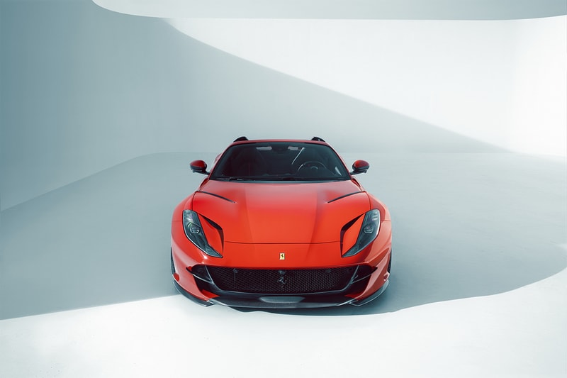novitec germany refinement tuning workshop ferrari 812 gts upgrade kit vossen forged wheels 840 horsepower v12 engine