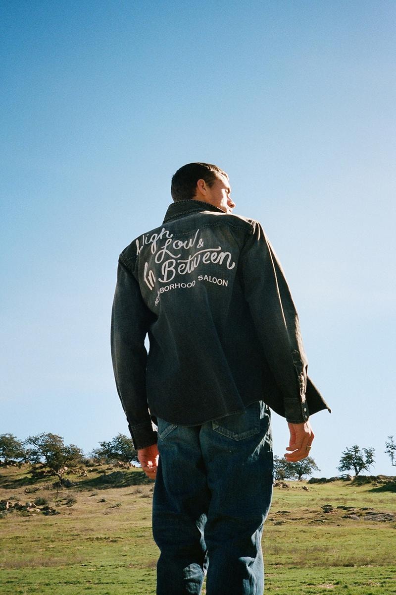 One Of These Days x NEIGHBORHOOD Collaboration collection capsule spring summer 2021 ss21 townes van zandt high low in between western americana cowboy japan release date info buy february 26