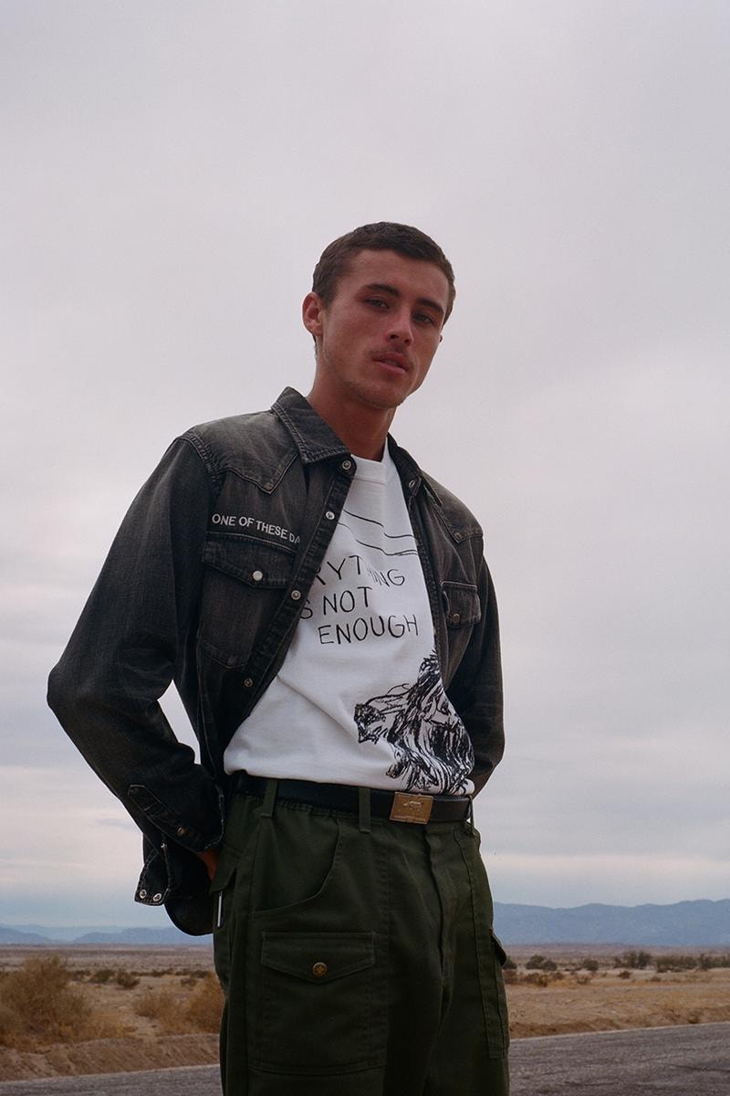 One Of These Days x NEIGHBORHOOD Collaboration collection capsule spring summer 2021 ss21 townes van zandt high low in between western americana cowboy japan release date info buy february 26