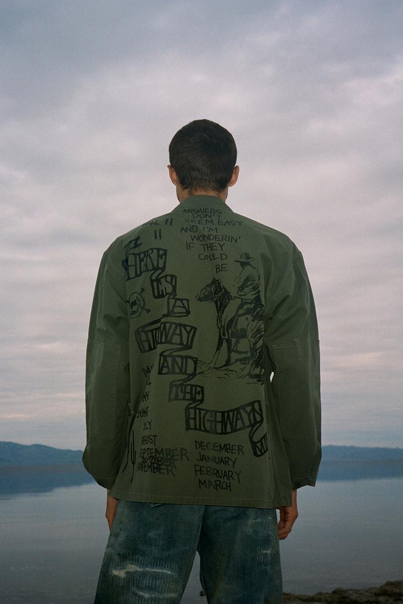 One Of These Days x NEIGHBORHOOD Collaboration collection capsule spring summer 2021 ss21 townes van zandt high low in between western americana cowboy japan release date info buy february 26