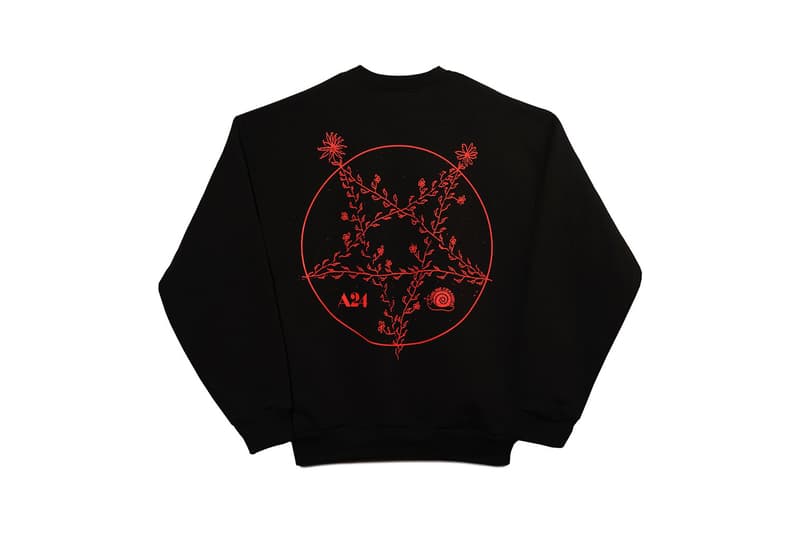 online ceramics rose glass a24 saint maud horror film t-shirt stained glass tee sweatshirt zine release details