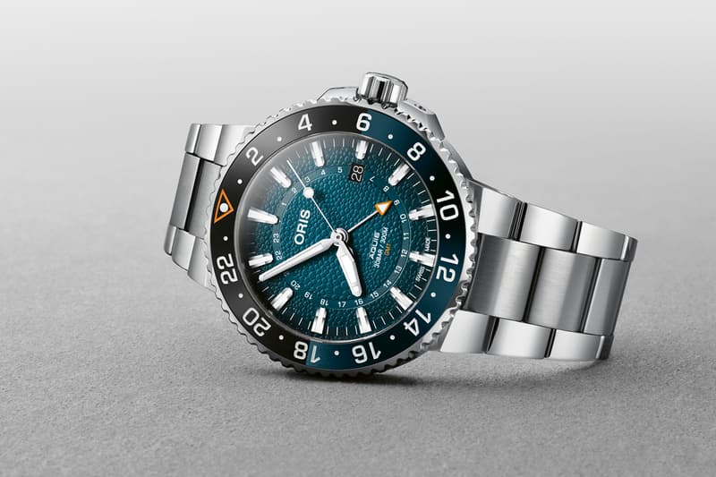 Oris Highlights Plight of Whale Shark with Limited Edition Aquis GMT