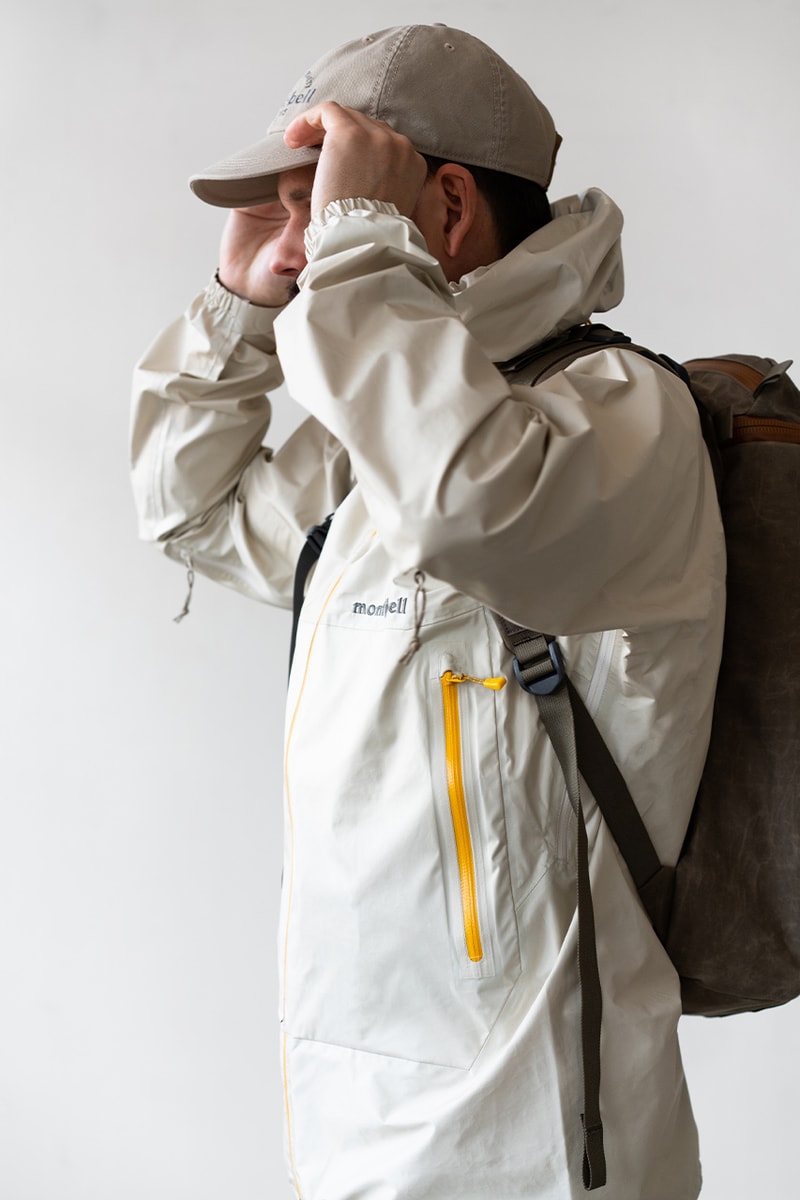 Montbell Outerwear Collection Outsiders Store release coats lightweight gore tex hiking jacket clothing