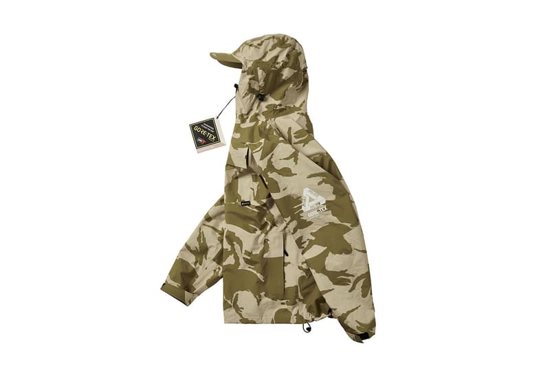 Palace Spring 2021 Outerwear release GORE-TEX jackets coats pink grey Black Camo when does it drop