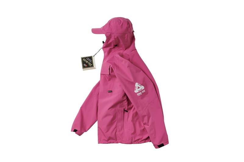 Palace Spring 2021 Outerwear release GORE-TEX jackets coats pink grey Black Camo when does it drop