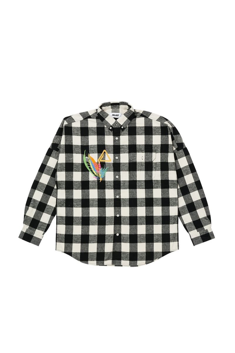 palace plaid shirt