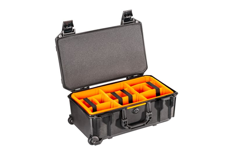 pelican V525 Vault Rolling Case release Suitcases carry-on air travel weather proof camera gear equipment hard case dust-proof shock crush resistance V525