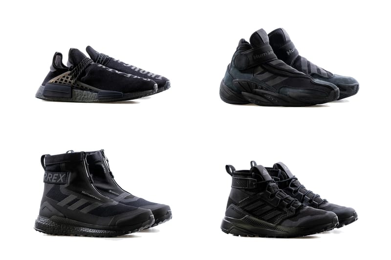 adidas terrex free hiker human race triple black pack