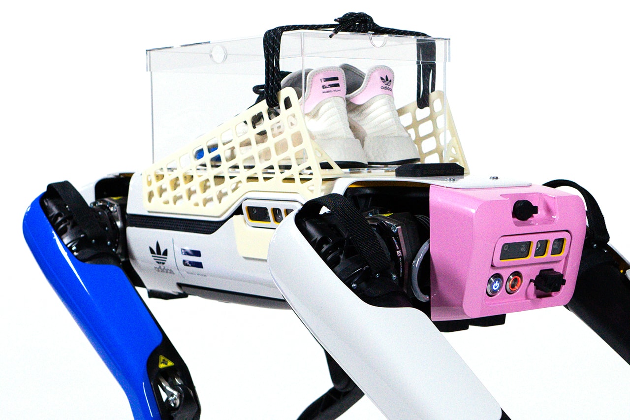 pharrell adidas nmd hu cream light pink blue Q46454 release date photos store list buying guide autonomous robot 