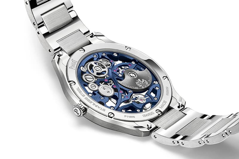 Piaget Uses 1200S Ultra-Thin Skeleton Movement For Slimmer Polo Skeleton